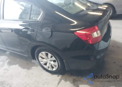 2012 Honda Civic Lx from USA, damaged, VIN 19XFB2F53CE082689